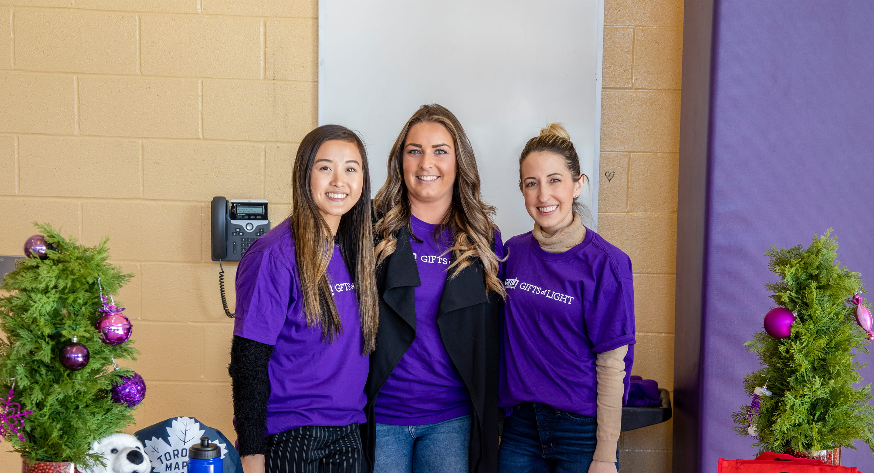 The Gift of Lights team and volunteers. 