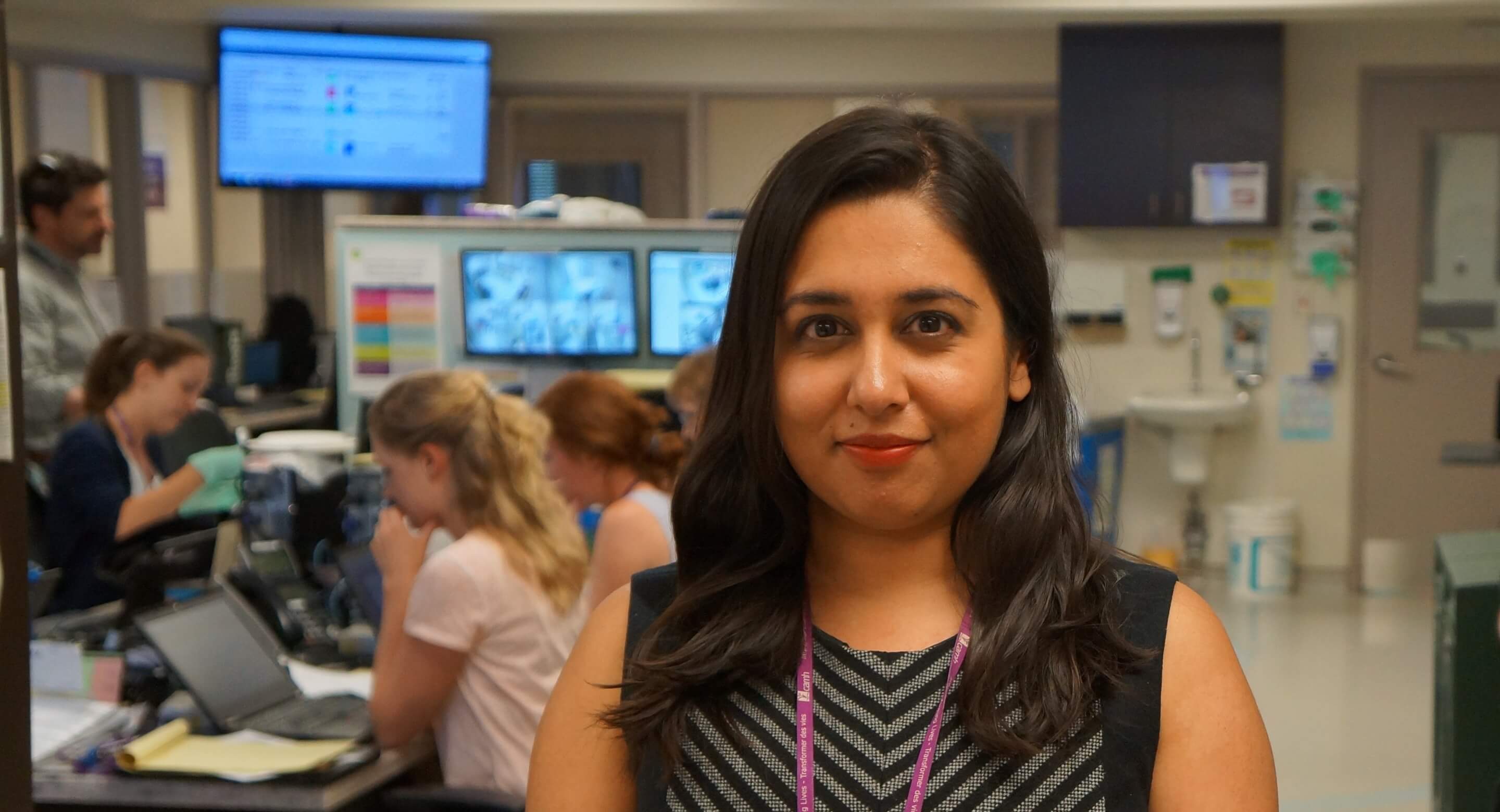 Dr. Juveria Zaheer in CAMH's ER