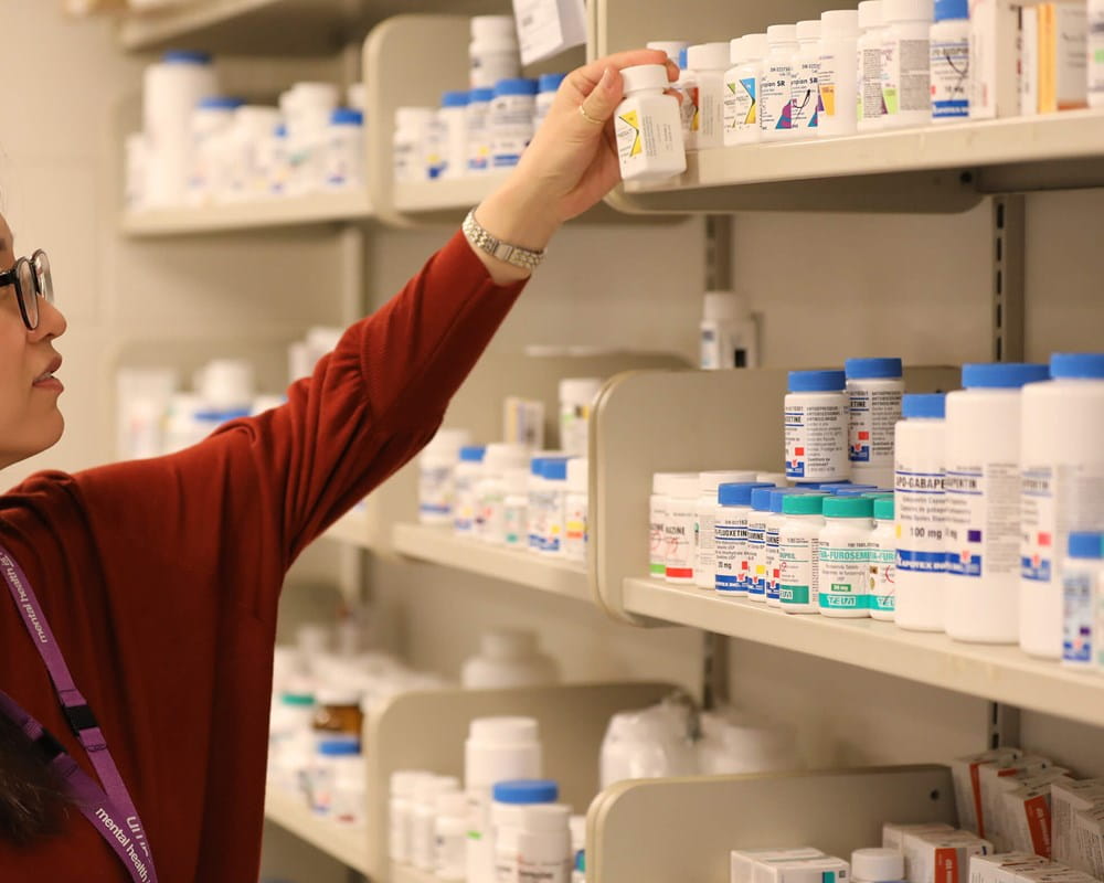 Pharmacist Maria Zhang