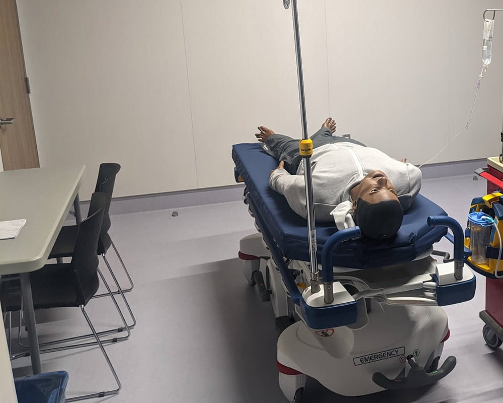 Sim centre mannequin