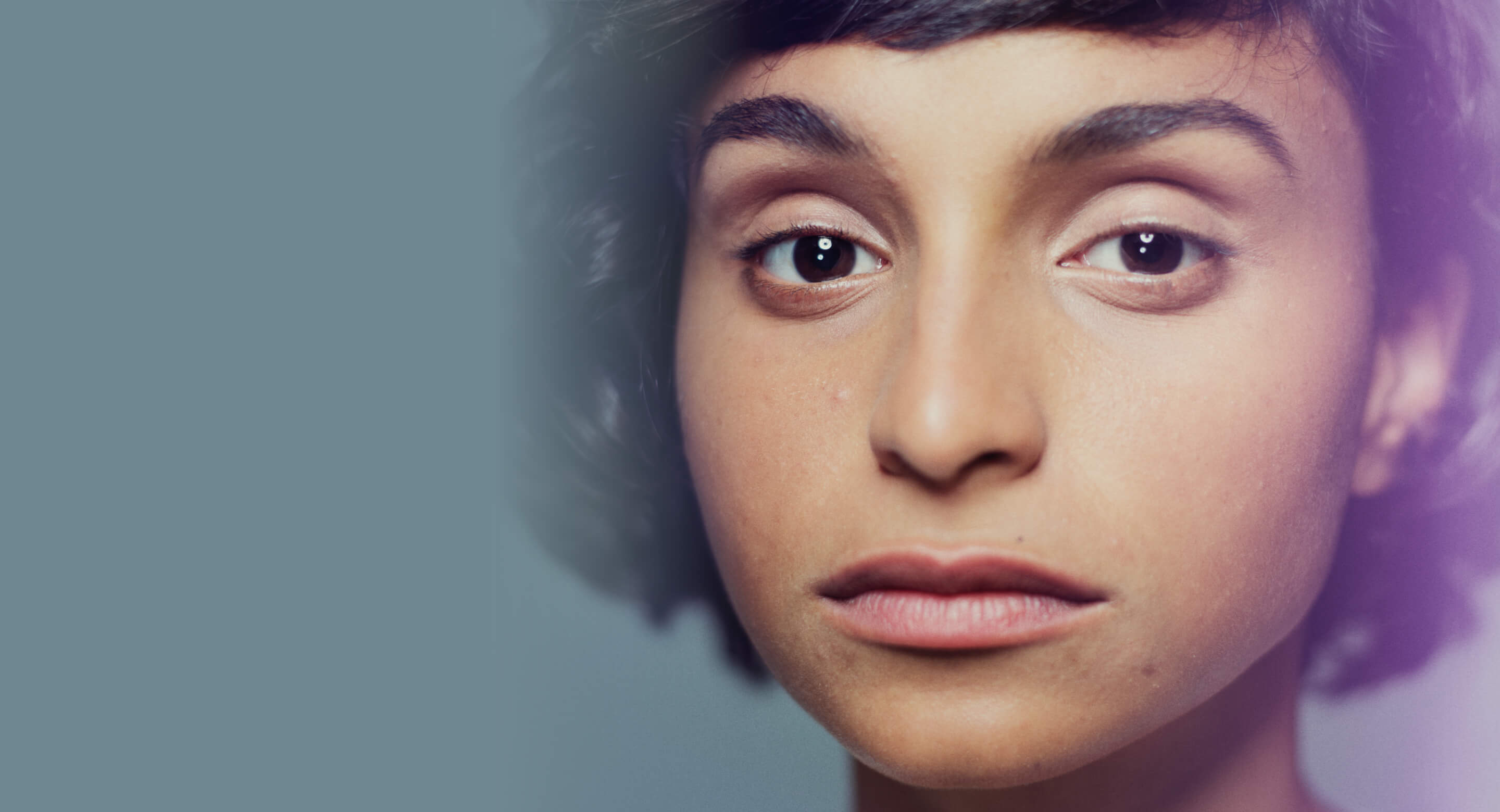 Pandora looking at the camera