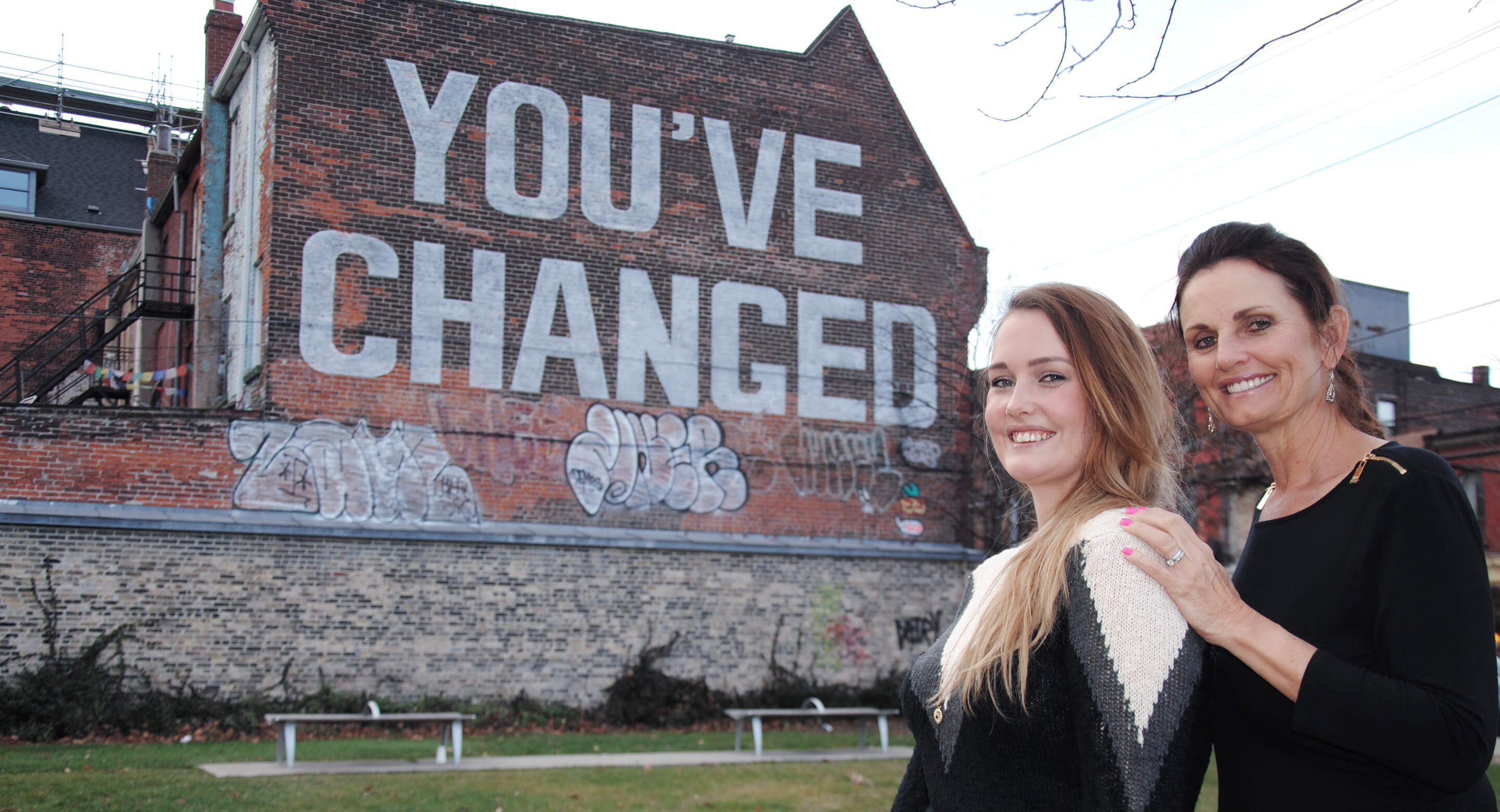 Keri and another person at CAMH