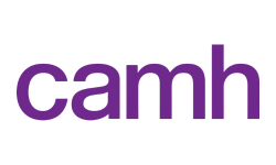 Purple CAMH logo