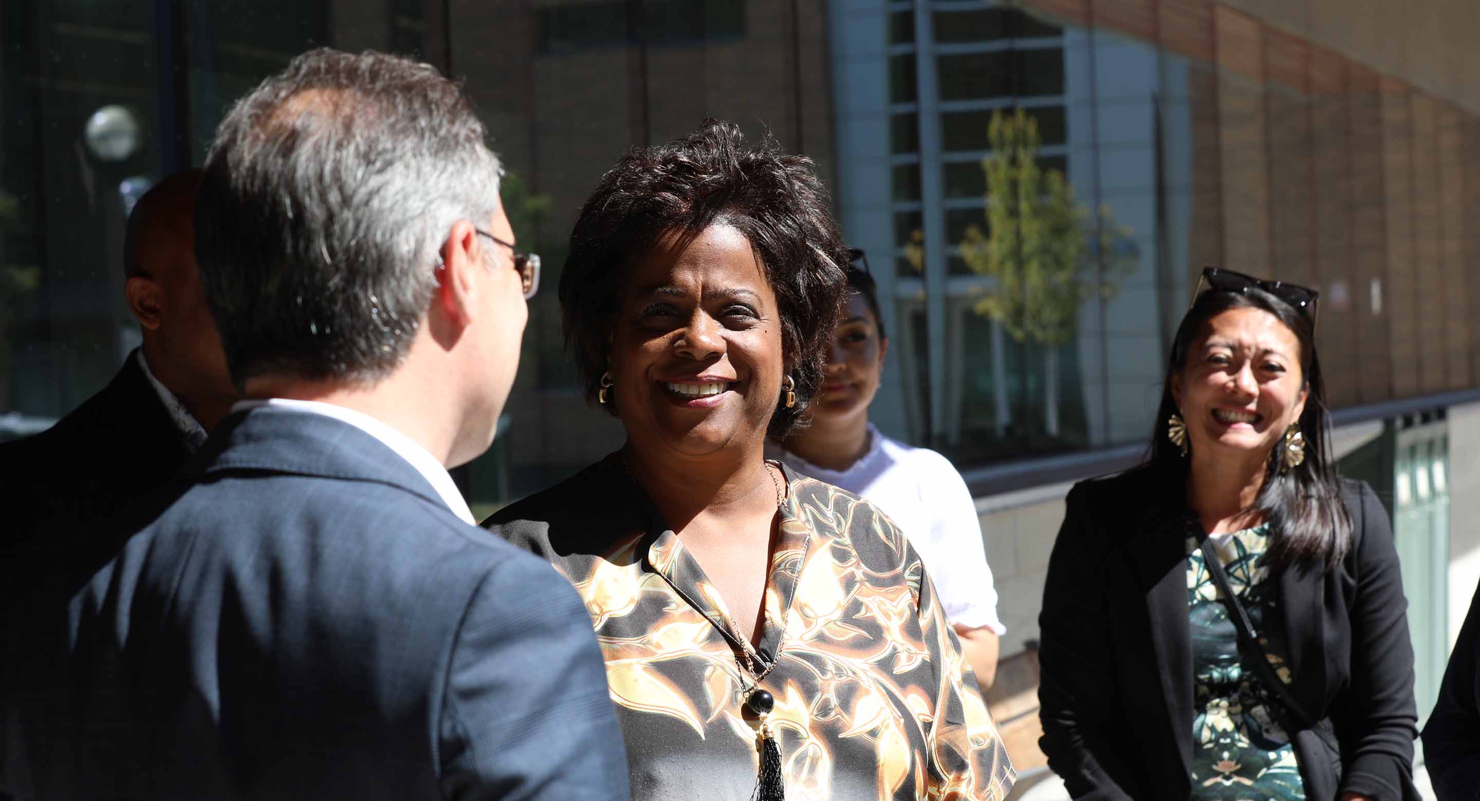 Federal Health Minister Marjorie Michel at CAMH