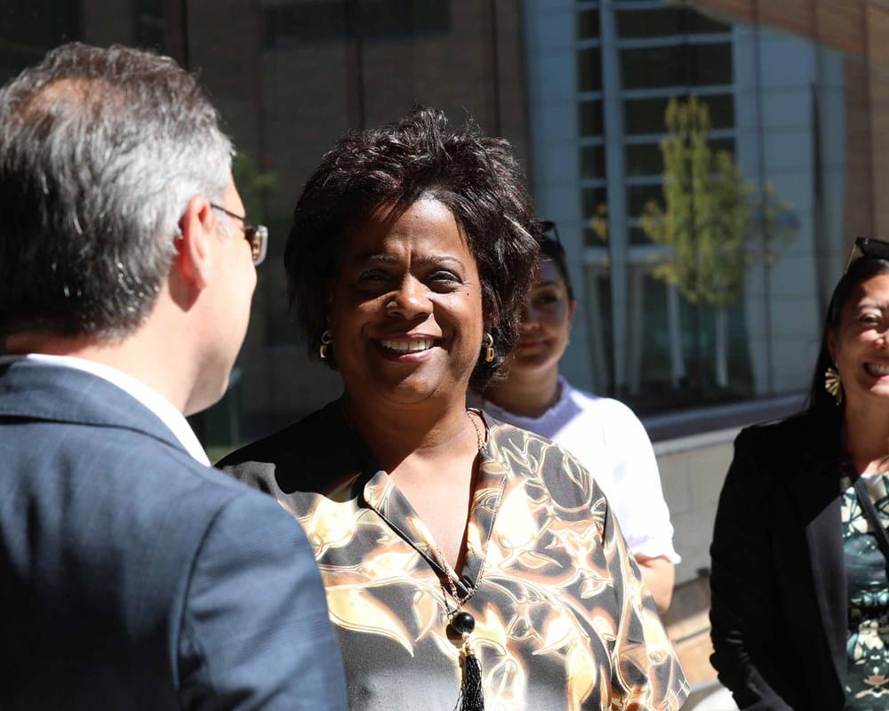 Federal Health Minister Marjorie Michel at CAMH